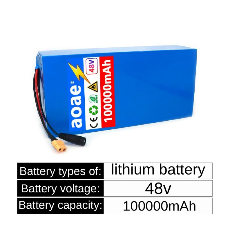 100%18650Original 48V 100Ah 13 - 60V 50Ah Electric Scooter Battery review and price