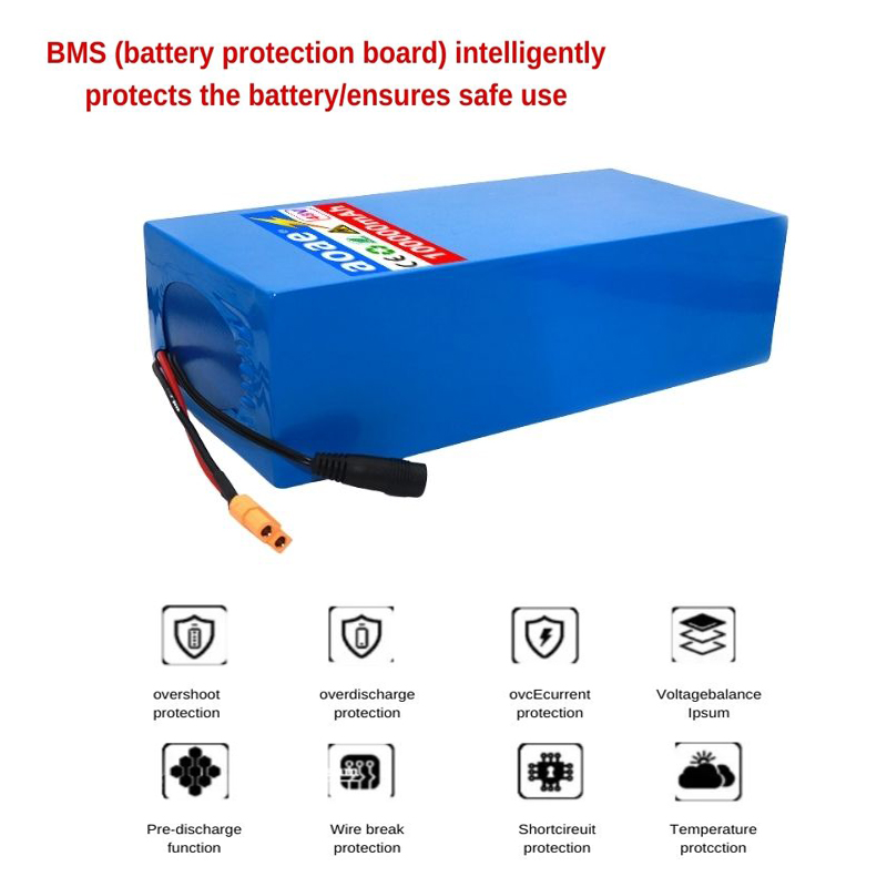 100%18650Original 48V 100Ah 13 - 60V 50Ah Electric Scooter Battery review and price