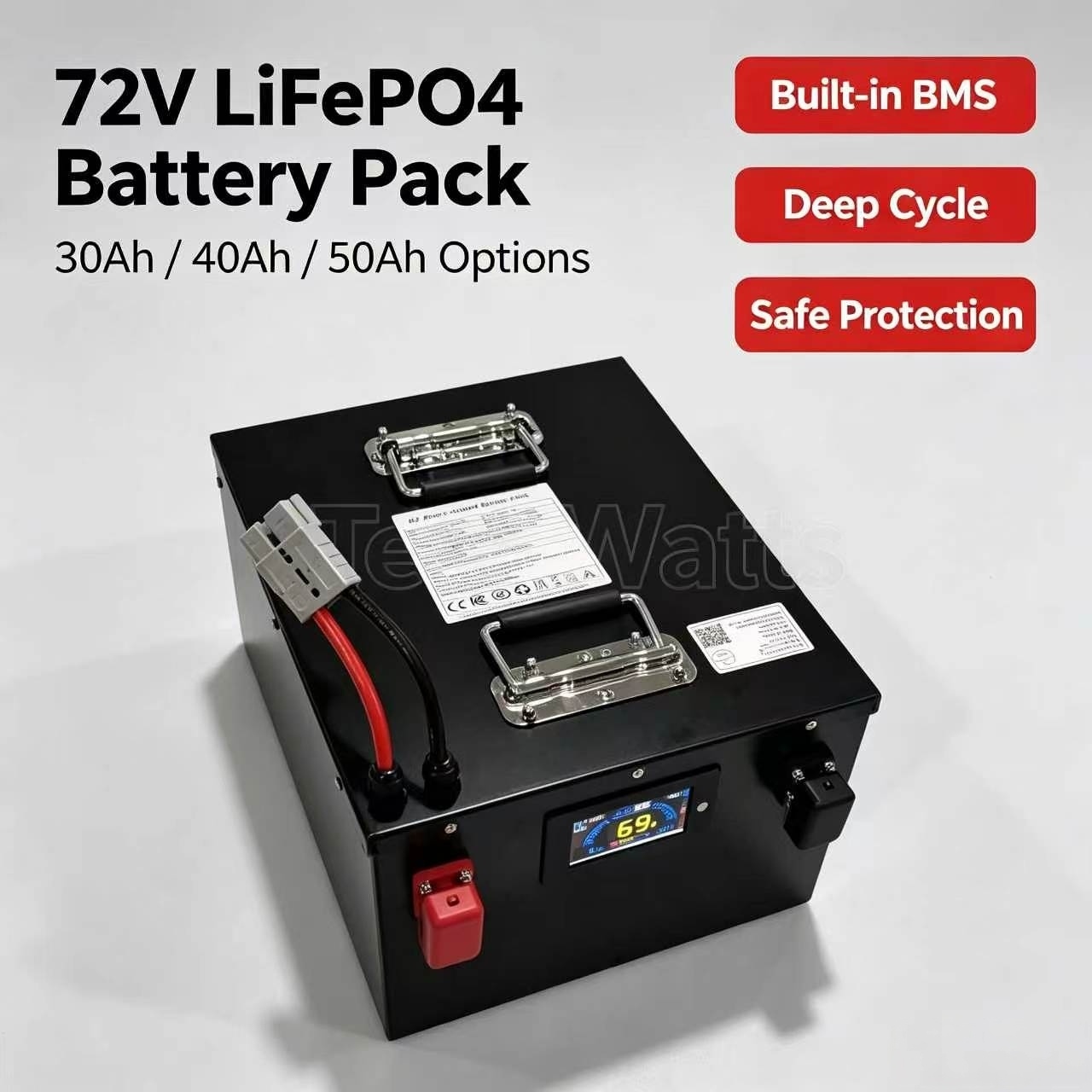 72v 30Ah 30A 40Ah 40A 50Ah 50A - 72V 40Ah Lifepo4 Battery Pack review and price