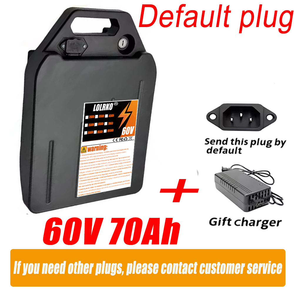 Electric vehicle lithium batte - 60V 50Ah Electric Scooter Battery review and price